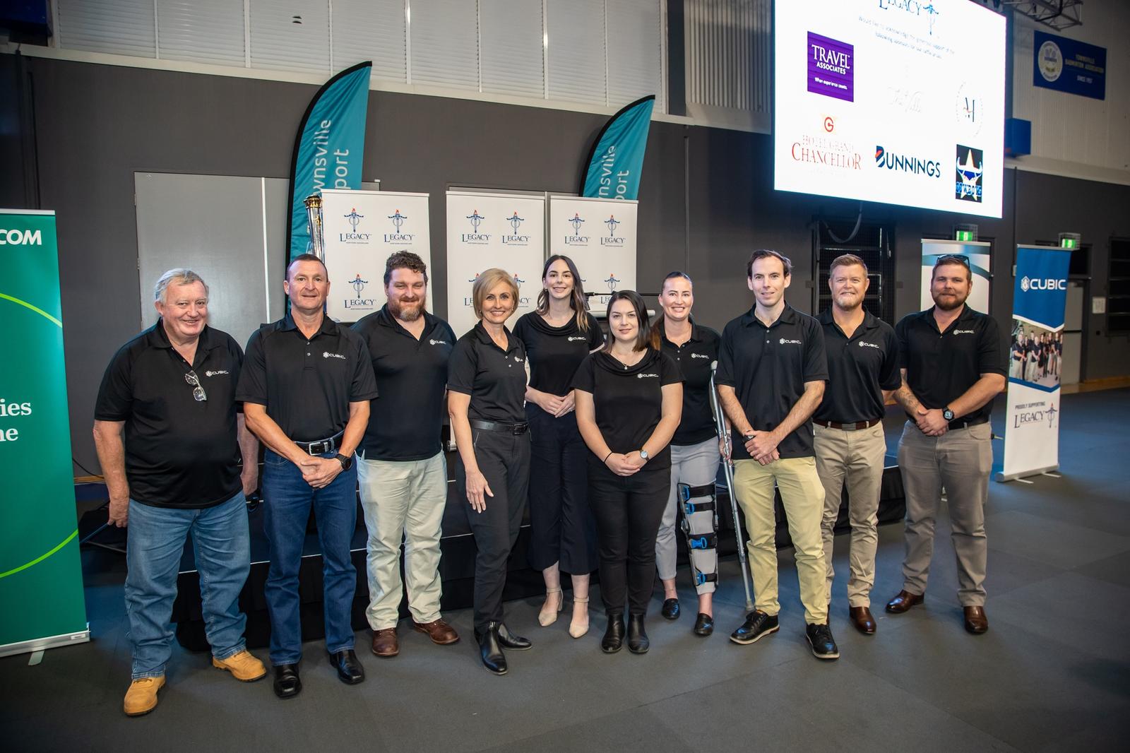 Cubic team members at the 2023 Northern Queensland Legacy Business Breakfast