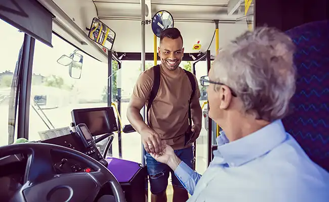 Fare payments by coin