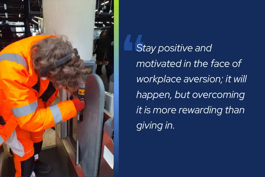 advice for a new apprentice joining the team