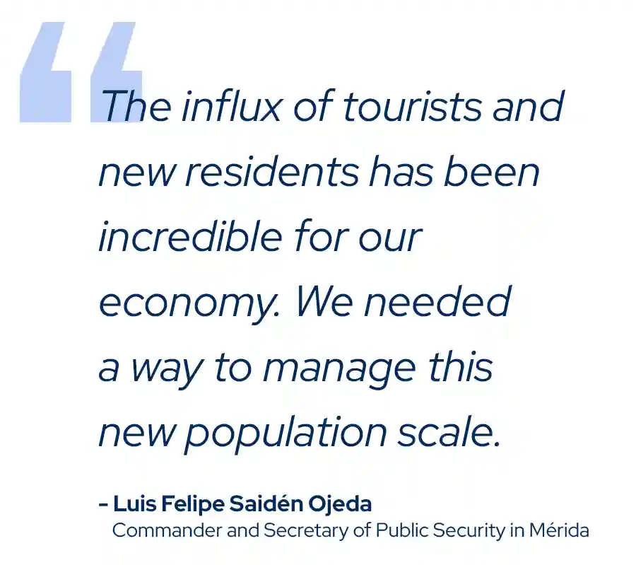 Merida needed a traffic solution to manage the new population scale