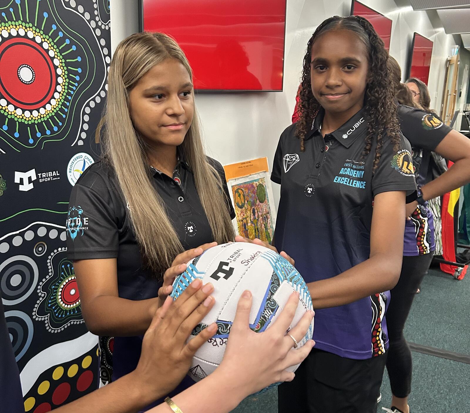 First Nations Academy of Excellence players