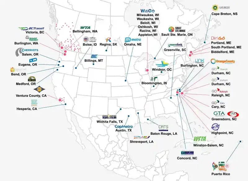 Umo Customer Geo Map