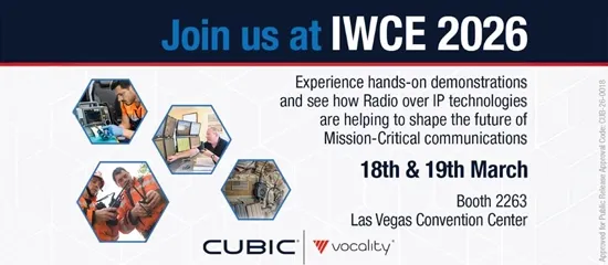 Cubic Vocality to Exhibit Voice Interoperability Solutions at the International Wireless Communications Expo (IWCE)