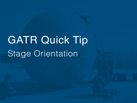 Cubic GATR Quick Tip Stage Orientation