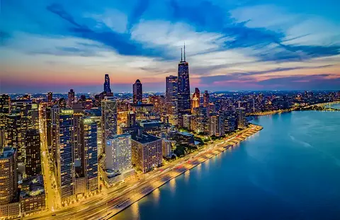 Chicago illinois skyline